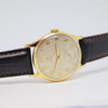 1952 Omega Classic Manual Wind Dress Watch in 9ct Gold Model 13322 with All Arabic Numerals and Sub Seconds