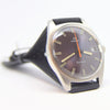 1969 Omega Geneve Date Model 136.041 Manual Wind with Metallic Blue Dial