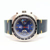 1974 Tissot Seastar Navigator Chronograph Wristwatch Model 40522 in Stainless Steel with Stunnng Blue Dial