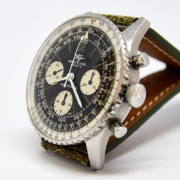 1966 Breitling Navitimer Pilots Chronograph in Stainless Steel Model 806 with Venus 178 Caliber