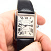 2018 XL Cartier Tank Solo Automatic with Date & Deployment Buckle with Box and Papers