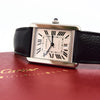 2018 XL Cartier Tank Solo Automatic with Date & Deployment Buckle with Box and Papers