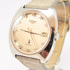 1976 Longines Large Ultronic Date Tonneau Wristwatch Model 8479 in Stainless Steel Case