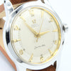 1950 Omega Seamaster Original Condition Automatic Bumper with Arabic Numerals and Arrow Markers in Stainless Steel Model 2677