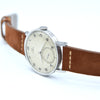 1939 Omega with Two Tone Dial and Arabic Numerals Cal 30T2 Model 2180 in Stainless Steel