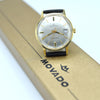 1970s Movado Tempo-Matic 'Sub-Sea' Date Model 2785 in Gold Plated Case with Box Like New