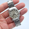 1963 Rolex Oyster Date Precision Classic Model 6694 with Stunning Silver Dial and Chrome Markers in Stainless Steel on Riveted Oyster Bracelet with Box