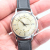 1968 Jaeger LeCoultre Jumbo Memovox Alarm Date Wristwatch Model 855 in Stainless Steel Caliber 825
