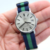 1972 Omega Genève Date Classic Wristwatch Manual Wind Model 136.009 in Stainless Steel