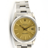 1980-81 Rolex Oyster Perpetual Date Model 15000 in Stainless Steel on Bracelet with Champagne Dial