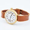 1926 International Watch Company (IWC) Rare Trench Style Borgel Officers Watch in 18ct Gold