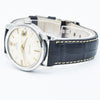 1958 Omega Seamaster Automatic Date Wristwatch Model 2849 with Original Off-White Dial in Stainless Steel