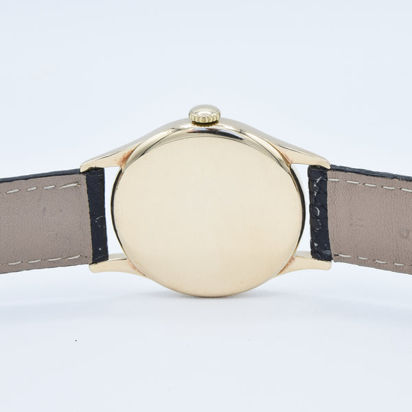 1949 Tissot Manual Wind Dress Watch in 14ct Gold Case with Original Dial 34mm Cal 27