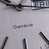 1972 Rare and Unusual Omega Geneve Day Date Automatic Wristwatch Model 166.0120 on Flat Beads of Rice Bracelet