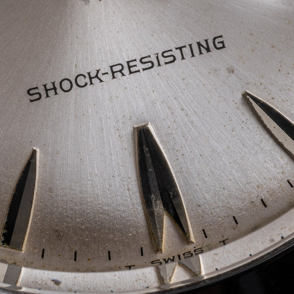 1964 Rare 34.5mm Tudor Oysterdate Shock Resisting 