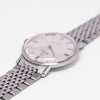 1967 Omega Seamaster Automatic De Ville Linen Dial Model 165.020 Cal 552 on Flat Beads of Rice Bracelet