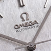 1967 Omega Seamaster Automatic De Ville Linen Dial Model 165.020 Cal 552 on Flat Beads of Rice Bracelet