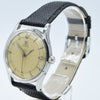 1950 Omega Bumper Automatic with Patina Dial Model 2635 in Stainless Steel