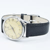 1950 Omega Bumper Automatic with Patina Dial Model 2635 in Stainless Steel