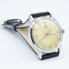 1950 Omega Bumper Automatic with Patina Dial Model 2635 in Stainless Steel