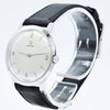 1960 Omega Calatrava-Style Manual Wind Unisex Watch Model 111.022 with Satin Silver Dial in Stainless Steel