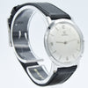 1960 Omega Calatrava-Style Manual Wind Unisex Watch Model 111.022 with Satin Silver Dial in Stainless Steel