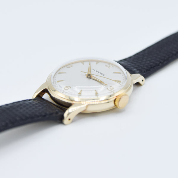 1964 Garrard of London Automatic Dress Wristwatch in 9ct Gold Dennison Case with Original Box