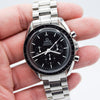 2009 Omega Speedmaster Professional "Moon Watch" Model 357.05000 in Stainless Steel on Bracelet + Box and Papers