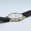 1990s Longines "Presence" Solid 9ct Super Slim Gold Dress Watch with Classic Roman Numeral Dial