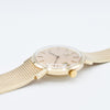 1974 Omega Automatic Date Model 366.5461 with Champagne Dial in Solid 9ct Gold on Bracelet with Box