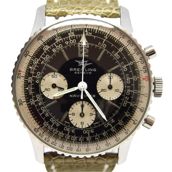 1966 Breitling Navitimer Pilots Chronograph in Stainless Steel Model 806 with Venus 178 Caliber