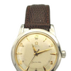 1950 Omega Seamaster Automatic Bumper with Arabic Numerals and Arrow Markers in Stainless Steel Model 2677