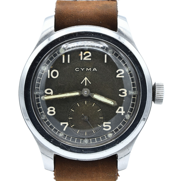 1940s Cyma Original British Military Issue Wristwatch WWW Army Watch WW2 One of the  Dirty Dozen