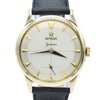 1956 Omega Geneve in Solid 9ct Gold with Original Two-Tone Dial Cross Hair Dial & Arrow Batons