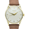 1956/7 Longines Solid 9ct Gold Dress Watch with Mixed Arrow and Arabic Numerals Model 13322 Cal 1268zs