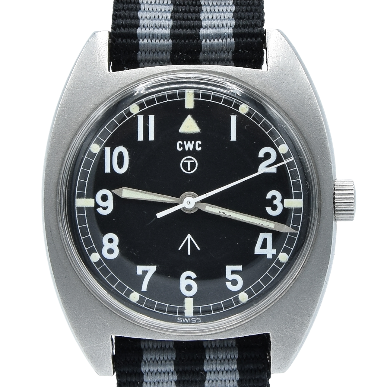 1976 CWC W10-6645-99 British Military Issue Mechanical Wristwatch