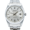 1966 Rolex Oyster Date Precision Classic Model 6694 with Satin Silver Dial and Chrome Markers in Stainless Steel on Oyster Bracelet