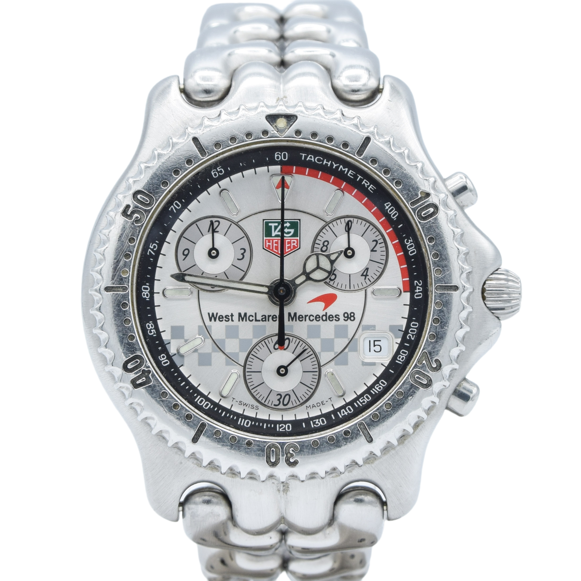 1998 TAG Heuer CG1117 West McLaren Mercedes 98 Limited Edition Chronog Antique Watch Co