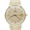 1974 Omega Automatic Date Model 366.5461 with Champagne Dial in Solid 9ct Gold on Bracelet