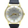 1970s Movado Tempo-Matic 'Sub-Sea' Date Model 2785 in Gold Plated Case with Box Like New