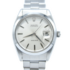 1963 Rolex Oyster Date Precision Classic Model 6694 with Stunning Silver Dial and Chrome Markers in Stainless Steel on Riveted Oyster Bracelet with Box