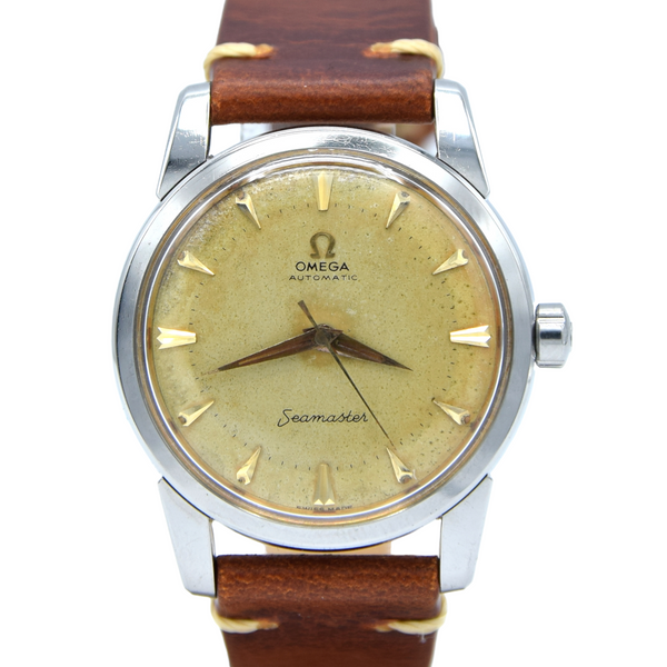 1956 Omega Seamaster Automatic Wristwatch Model 2846 2848 with