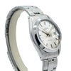1966 Rolex Oyster Date Precision Classic Model 6694 with Satin Silver Dial and Chrome Markers in Stainless Steel on Oyster Bracelet
