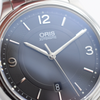 Oris Classic Date 7594 with Black Dial in Stainless Steel on Bracelet Circa 2014