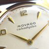 Rare Movado Calendoplan Model 13322 in 9ct Gold Dated 1953