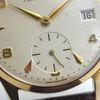 Rare Movado Calendoplan Model 13322 in 9ct Gold Dated 1953