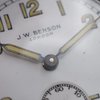 JW Benson with Arabic Numerals, Enamel Dial and Original Box in 9ct Gold 1946