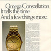 1968 Omega Constellation "C Case" Automatic Chronometer Rare Day / Date Model 168.019 with Linen Dial and Bracelet